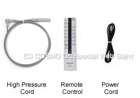 High-tension cable, Remote control, Power cord/code